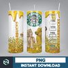 Cartoon Tumbler, Starbucks Tumbler 20oz Skinny Sublimation, Cute Digital Design, PNG Instant Download (21).jpg