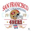 San Francisco 49ers SVG NFC Champions 1989 File.jpg