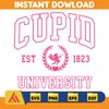 Cupid University Svg, Valentine Svg, Valentines Day T Shirt Design, Love, Cupid, Heart, Svg.jpg