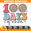 Disco Ball 100 days of school Svg, Groovy 100 days Svg, Retro 100 days Teacher Svg, Sublimation Svg, Svg Files for Cricut.jpg