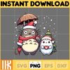 Anime Christmas Png, Manga Christmas Png, Totoro Christmas Png, Totoro Png, Png Sublimation, Digital Instant Download File (6).jpg
