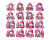 Hello Pink Santa Kitty PNG, SVG, Hello Christmas Kitty SVG, Christmas Decor, Pink Candy Cane, Pink Hat, Kitty Decor, Instant Download.jpg