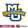 Marquette Golden Eagles Svg, Football Team Svg, Basketball, Collage, Game Day, Football, Instant Download.jpg