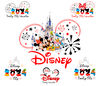 Disney Family Trip 2024 SVG PNG Crafting Magical Memories Together