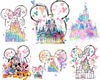 Crafting Whimsy Mickey Castle PNG SVG Bundle for Disney Fun