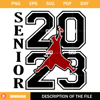 Air Senior 23 SVG, Graduation SVG, Senior SVG.jpg