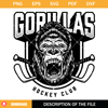 Bringing the Power of the Gorilla Svg, Gorillas Hockey Club.jpg