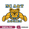 North Carolina A&T Aggies Svg, Football Team Svg, Basketball, Collage, Game Day, Football, Instant Download.jpg