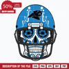 Carolina Panthers skull svg, Panthers skull svg, Nfl svg, png, dxf, eps digital file NFL30102013L.jpg