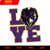 Baltimore Ravens Love svg, nfl svg, eps, dxf, png, digital file.jpg