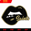 New Orleans Saints Lip svg, nfl svg, eps, dxf, png, digital file.jpg