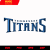 Tennessee Titans Text Logo svg, nfl svg, eps, dxf, png, digital file.png