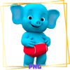 Elephant, Cocomelon, Cocomelon, Cocomelon Birthday, Cocomelon Family, Cocomelon Characters 2.png