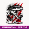 Jurassic World IRex TRex Hybrid Predaors - Retro PNG Sublimation Digital Download