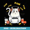 Video Games Funny Gamer Cat Gaming - Sublimation PNG File