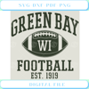 Green Bay Football est 1919 svg Green Bay Packers svg, football svg 1.jpg