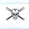 Buy Skull Ball Metal Bat League Vector Eps Png File.jpg