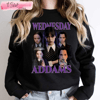 Vintage Wednesday Addams Sweatshirt Gift for Addams Family Fans - Happy Place for Music Lovers.jpg