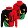 Libya Half Concept Hoodie, African Hoodie For Men Women