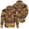 Bese Kasa Hoodie Leo Style, African Hoodie For Men Women