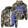 Zeta Phi Beta Camouflage Hoodie, African Hoodie For Men Women