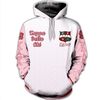 KDC Sorority Sorority White Hoodie, African Hoodie For Men Women