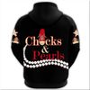 Delta Sigma Theta Pearls K.H Chucks n Pearls Hoodie, African Hoodie For Men Women