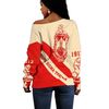 Delta Sigma Theta Women Off Shoulder - Tech Style, African Women Off Shoulder For Women