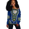 Sigma Gamma Rho Dashiki Offshoulder, African Women Off Shoulder For Women