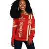 HBCU Delta Sigma Theta Elephant Women Off Shoulder, African Women Off Shoulder For Women