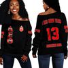 Delta Sigma Theta Off Shoulder Sweaters, African Women Off Shoulder For Women