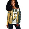 South Africa Flag Springbok Protea - Danh Style, African Women Off Shoulder For Women