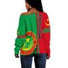 Mauritania Women Off Shoulder Quarter Style, African Women Off Shoulder For Women