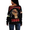 Juneteenth Order Of The Eastern Star Pretty Girl Off Shoulder Sweater, African Women Off Shoulder For Women