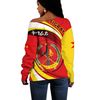 Tigray Coat Of Arms T.P.L.F Women's Off Shoulder, African Women Off Shoulder For Women