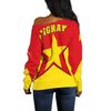 Tigray Flag Star Women's Off Shoulder, African Women Off Shoulder For Women