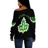 AKA Sorority Pearl Offshoulder, African Women Off Shoulder For Women