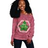 AKA Sorority Rose Peals Offshoulder 01, African Women Off Shoulder For Women