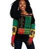 AKA Sorority Black History Month Offshoulder 01, African Women Off Shoulder For Women