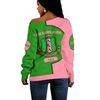 AKA Sorority Women Off Shoulder - Cycle Style 01, African Women Off Shoulder For Women