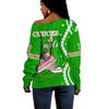 AKA Sorority K.H Pearls Women Off Shoulder, African Women Off Shoulder For Women