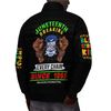 Phi Beta Sigma Nutrition Facts Juneteenth Padded Jacket, African Padded Jacket For Men Women