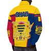 Chad Active Flag Padded Jacket, African Padded Jacket For Men Women