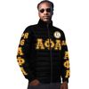 Alpha Phi Alpha - Gamma Lambda Padded Jacket, African Padded Jacket For Men Women