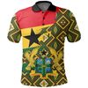 Kente Aztec Pattern Polo Shirt - Gash Style, African Polo Shirt For Men Women