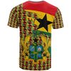 Kente Kwanzaa Holiday Tee - Gash Style, African T-shirt For Men Women