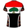 Oromia Africa Pattern Style T-shirt, African T-shirt For Men Women