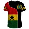 Ghana Flag Coat Of Arms T-shirt, African T-shirt For Men Women