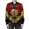 Christmas Leopard Bomber Jacket, African Bomber Jacket For Men Women