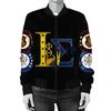 Iota Phi Theta Sigma Gamma Rho Black Bomber Jacket, African Bomber Jacket For Men Women